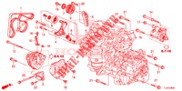 SUPPORT D'ALTERNATEUR/TENDEUR (2.0L) pour Honda ACCORD TOURER 2.0 S 5 Portes 6 vitesses manuelles 2014