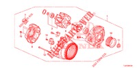 ALTERNATEUR (DENSO) (2.0L) pour Honda ACCORD TOURER 2.0 S 5 Portes 5 vitesses automatique 2014