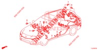 FAISCEAU DES FILS (2) (RH) pour Honda ACCORD TOURER 2.0 S 5 Portes 5 vitesses automatique 2014