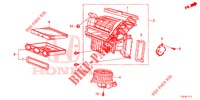 SOUFFLERIE DE CHAUFFAGE (RH) pour Honda ACCORD TOURER 2.0 S 5 Portes 5 vitesses automatique 2014
