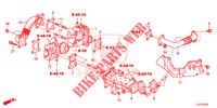 SOUPAPE DE EGR (DIESEL) pour Honda ACCORD TOURER DIESEL 2.2 S 5 Portes 5 vitesses automatique 2014