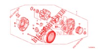 ALTERNATEUR (DENSO) (2.0L) pour Honda ACCORD TOURER 2.0 S 5 Portes 6 vitesses manuelles 2015