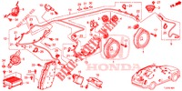 ANTENNE DE RADIO/HAUT PARLEUR (RH) pour Honda ACCORD TOURER 2.0 S 5 Portes 6 vitesses manuelles 2015