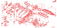 COLLECTEUR D'ADMISSION (2.0L) pour Honda ACCORD TOURER 2.0 S 5 Portes 6 vitesses manuelles 2015