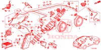 ANTENNE DE RADIO/HAUT PARLEUR (RH) pour Honda ACCORD TOURER 2.0 S 5 Portes 5 vitesses automatique 2015