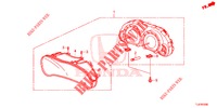 COMPTEUR pour Honda ACCORD TOURER 2.0 S 5 Portes 5 vitesses automatique 2015