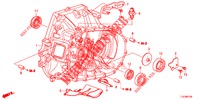 CARTER D'EMBRAYAGE pour Honda ACCORD TOURER 2.4 S 5 Portes 6 vitesses manuelles 2015