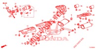 TUYAU D'ECHAPPEMENT (2.4L) pour Honda ACCORD TOURER 2.4 S 5 Portes 6 vitesses manuelles 2015