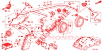 ANTENNE DE RADIO/HAUT PARLEUR (RH) pour Honda ACCORD TOURER 2.4 S 5 Portes 5 vitesses automatique 2015