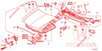 CAPOT MOTEUR (RH) pour Honda ACCORD TOURER 2.4 S 5 Portes 5 vitesses automatique 2015