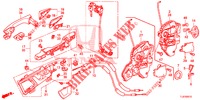 SERRURES DE PORTE AVANT/POIGNEE EXTERNE pour Honda ACCORD TOURER 2.4 S 5 Portes 5 vitesses automatique 2015