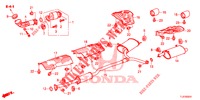TUYAU D'ECHAPPEMENT (2.4L) pour Honda ACCORD TOURER 2.4 S 5 Portes 5 vitesses automatique 2015
