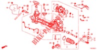 BOITE DE VITESSES DE P.S. (EPS) (RH) pour Honda CIVIC DIESEL 1.6 MID 4 Portes 6 vitesses manuelles 2018