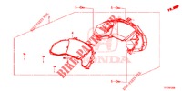 COMPTEUR (NS) pour Honda CIVIC DIESEL 1.6 MID 4 Portes 6 vitesses manuelles 2018