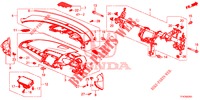 PANNEAU D'INSTRUMENT (RH) pour Honda CIVIC DIESEL 1.6 MID 4 Portes 6 vitesses manuelles 2018