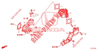 PASSAGE ADMISSION AIR pour Honda CIVIC DIESEL 1.6 MID 4 Portes 6 vitesses manuelles 2018