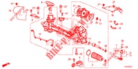 BOITE DE VITESSES DE P.S. (EPS) (RH) pour Honda CIVIC DIESEL 1.6 MID 4 Portes 9 vitesses automatique 2018