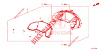 COMPTEUR (NS) pour Honda CIVIC DIESEL 1.6 MID 4 Portes 9 vitesses automatique 2018