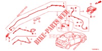 ANTENNE (RH) pour Honda CIVIC DIESEL 2.2 ES 5 Portes 6 vitesses manuelles 2012