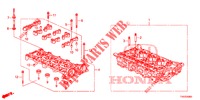 CULASSE (DIESEL) (2.2L) pour Honda CIVIC DIESEL 2.2 ES 5 Portes 6 vitesses manuelles 2012