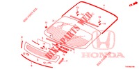 PARE BRISE ARRIERE pour Honda CIVIC DIESEL 2.2 ES 5 Portes 6 vitesses manuelles 2012
