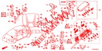 UNITE DE COMMANDE (COMPARTIMENT MOTEUR) (1) (DIESEL) (2.2L) pour Honda CIVIC DIESEL 2.2 ES 5 Portes 6 vitesses manuelles 2012