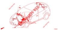 FAISCEAU DES FILS (1) (RH) pour Honda CIVIC DIESEL 2.2 ELEGANCE 5 Portes 6 vitesses manuelles 2012