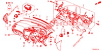 PANNEAU D'INSTRUMENT (RH) pour Honda CIVIC DIESEL 1.6 ES 5 Portes 6 vitesses manuelles 2013