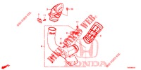 TUBE D'ADMISSION D'AIR (DIESEL) pour Honda CIVIC DIESEL 1.6 ES 5 Portes 6 vitesses manuelles 2013