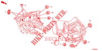ANNEAU (ARRIERE) pour Honda CIVIC DIESEL 1.6 S 5 Portes 6 vitesses manuelles 2013