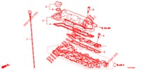 COUVERCLE DE CULASSE (DIESEL) (1.6L) pour Honda CIVIC DIESEL 1.6 S 5 Portes 6 vitesses manuelles 2013