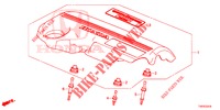 COUVERCLE DE MOTEUR (DIESEL) (1.6L) pour Honda CIVIC DIESEL 1.6 S 5 Portes 6 vitesses manuelles 2013