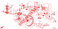 MAITRE CYLINDRE DE FREIN/ALIMENTATION PRINCIPALE (DIESEL) (RH) pour Honda CIVIC DIESEL 1.6 S 5 Portes 6 vitesses manuelles 2013