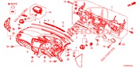 PANNEAU D'INSTRUMENT (RH) pour Honda CIVIC DIESEL 1.6 S 5 Portes 6 vitesses manuelles 2013
