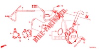 TUYAU D'INSTALLATION/POMPE A VIDE (DIESEL) (1.6L) pour Honda CIVIC DIESEL 1.6 S 5 Portes 6 vitesses manuelles 2013