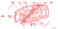 ANNEAU (INFERIEUR) pour Honda CR-V DIESEL 1.6 EXCLUSIVE NAVI 4WD 5 Portes 6 vitesses manuelles 2017