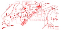 CLIMATISEUR (FLEXIBLES/TUYAUX) (DIESEL) (LH) pour Honda CR-V DIESEL 1.6 EXCLUSIVE NAVI 4WD 5 Portes 6 vitesses manuelles 2017