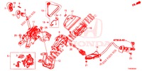 LEVIER DE SELECTION (RH) pour Honda CIVIC 1.8 ES 5 Portes 5 vitesses automatique 2015