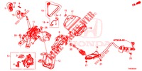 LEVIER DE SELECTION (RH) pour Honda CIVIC 1.8 EX 5 Portes 5 vitesses automatique 2015