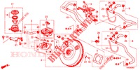 MAITRE CYLINDRE DE FREIN/ALIMENTATION PRINCIPALE (RH) pour Honda CIVIC 1.8 EXGT 5 Portes 5 vitesses automatique 2015