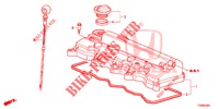 COUVERCLE DE CULASSE (1.8L) pour Honda CIVIC 1.8 SE 5 Portes 5 vitesses automatique 2016