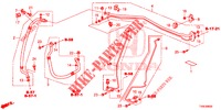 CLIMATISEUR (FLEXIBLES/TUYAUX) (RH) pour Honda CIVIC 1.8 ES 5 Portes 6 vitesses manuelles 2014