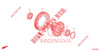 DIFFERENTIEL pour Honda CIVIC 1.8 ES 5 Portes 6 vitesses manuelles 2014