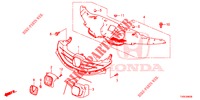 GRILLE AVANT pour Honda CIVIC 1.8 ES 5 Portes 6 vitesses manuelles 2014