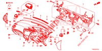 PANNEAU D'INSTRUMENT (RH) pour Honda CIVIC 1.8 ES 5 Portes 6 vitesses manuelles 2014