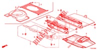 PLANCHER ARRIERE pour Honda CIVIC 1.8 ES 5 Portes 6 vitesses manuelles 2014
