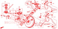 MAITRE CYLINDRE DE FREIN/ALIMENTATION PRINCIPALE (RH) pour Honda CIVIC 1.8 ES 5 Portes 6 vitesses manuelles 2015