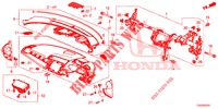 PANNEAU D'INSTRUMENT (RH) pour Honda CIVIC 1.0 ES 5 Portes 6 vitesses manuelles 2017