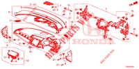 PANNEAU D'INSTRUMENT (RH) pour Honda CIVIC 1.0 EXGT 5 Portes 6 vitesses manuelles 2017