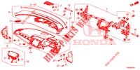 PANNEAU D'INSTRUMENT (RH) pour Honda CIVIC 1.0 TOP 5 Portes 6 vitesses manuelles 2018